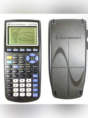New! Texas Instruments TI-83 Plus Graphing Calculator - Black
